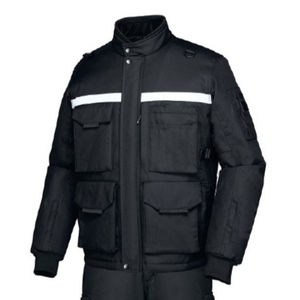 Veste en Cordura à capuche personnalisée rembourrée tendance OEM, vente en gros, veste décontractée unisexe multi-zippée, mode de rue - Product Image 2