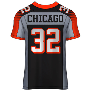 Maillot de football américain universitaire personnalisé de la meilleure qualité pour hommes, manches courtes, design OEM, en vente, maillot de football américain - Product Image 6