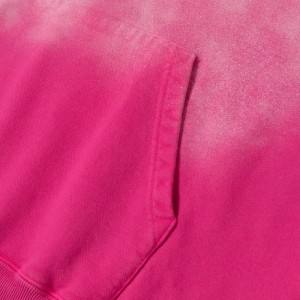 Sudaderas con Capucha para Hombre al por Mayor, OEM, Personalizadas, Lavado Ácido, 100% Algodón, 3D para Bordado, Invierno, Lisas Teñidas - Product Image 4