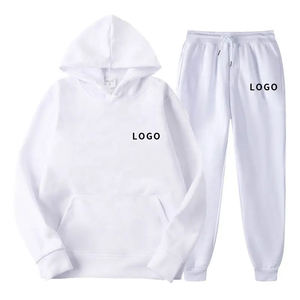 Professional Men's XXL 100% Cotton Winter Jogging Sets Custom Logo Printed Breathable Maternity-Friendly Track Suit Hot <b>Sale</b> New - Product Image 4