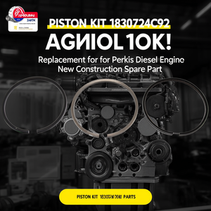 Kit de piston 1830724C92 de remplacement pour moteur diesel Perkins, pièce de rechange neuve pour la construction - Product Image 3
