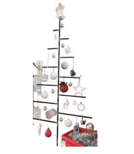 Escultura decorativa chapada en oro Hermoso diseño Iluminación LED Estatuilla de metal para Festival y hogar Árbol de Navidad Regalo - Product Image 2