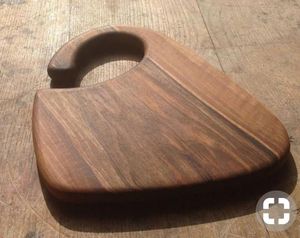 เขียงไม้อะคาเซียสี่เหลี่ยมแข็งสำหรับใช้ในครัวบ้านไม้สับโรสวูดเฟอร์นิเจอร์ครัวจากผู้ผลิต - Product Image 4