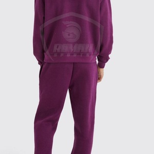 Conjunto Deportivo Personalizado de Alta Calidad, Sudadera con Capucha y Pantalones de Felpa Francesa de Algodón, Conjunto Deportivo Informal para Hombre, Sudadera con Capucha Lisa de RSW - Product Image 6