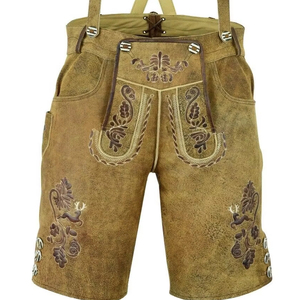 Bavarian Lederhosen Trachten Wear Kurz Lederhosen Bavarian Lederhosen para hombres - Product Image 1
