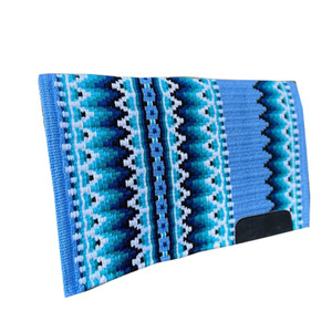 Precio al por mayor Venta caliente ASHMIRA ECUESTRE Estilo occidental Multicolor Nueva Zelanda Lana Sillín Manta Caballo Ridding - Product Image 1