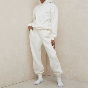 เสื้อฮู้ดครอปท็อปแฟชั่นผู้หญิงแบบสวมใส่สบาย ผลิตจากผ้าฟลีซ  รุ่นใหม่ล่าสุด  รับสกรีนโลโก้  รักษ์โลก เหมาะสำหรับฤดูหนาว - Product Image 1