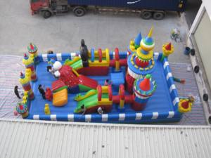 Terrain de jeux géant gonflable en PVC pour location commerciale ou événements festifs - Product Image 2