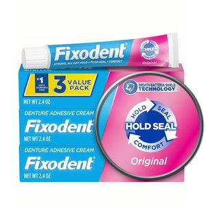 Adjustable Fixodent <b>Denture</b> Portable Oral <b>Care</b> Silicone with Easy-to-Use Stainless Steel Soft and Flexible Features - Product Image 2