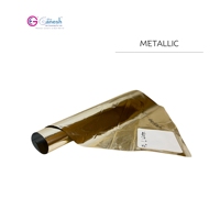 Film plastique de feuille métallique plaqué or numériquement de flore argentée de 13 microns avec la finition métallique de la meilleure qualité