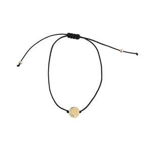 สร้อยข้อมือเงินแท้ 925 ทรงกลม ดีไซน์ทันสมัย พร้อมเชือกสีเหลือง - Product Image 4