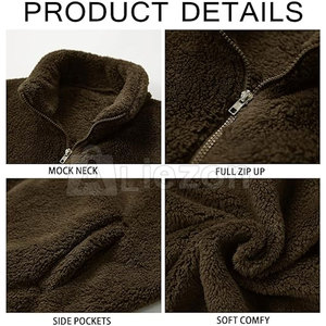 Veste polaire lavable pour hommes au design unique Veste polaire imperméable, respirante et durable pour hommes à vendre - Product Image 5