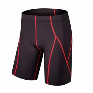 Short de compression sportif et solide pour hommes Vente en gros Fermeture à taille élastique Service OEM disponible - Product Image 4