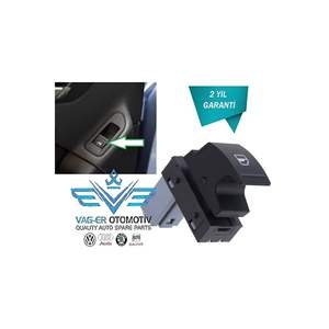 Bouton d'ouverture de la vitre arrière gauche SHARAN 2011-2020, accessoire intérieur 7L6959855B - Product Image 3