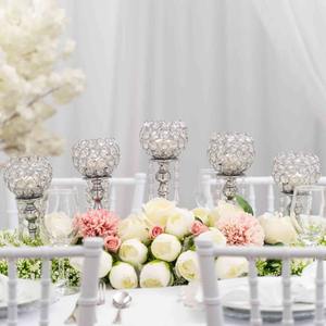 Candelabros de metal SHINE DIAMOND CUT de alta tendencia, perfectos para decoración moderna, candelabro de gran venta para eventos y ambiente del hogar - Product Image 2