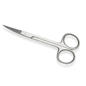 กรรไกรไอริสทำจากสแตนเลสกรรไกรไอริสเครื่องมือผ่าตัดออกแบบโลโก้ได้ตามต้องการ - Product Image 2