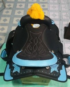 Premium <b>Dressage</b> & Jumping Saddle |Classic Western Horse Saddle |Genuine Leather & Synthetic Material | Ideal for English Riding - Product Image 3