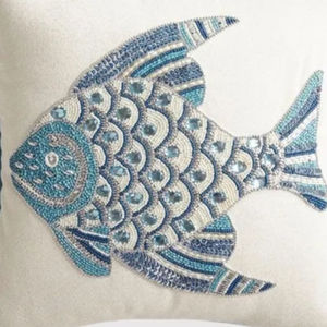 Funda de cojín artesanal con bordado decorativo para el hogar indio, tamaño personalizado de 18x18 pulgadas, funda de cojín para sofá - Product Image 2