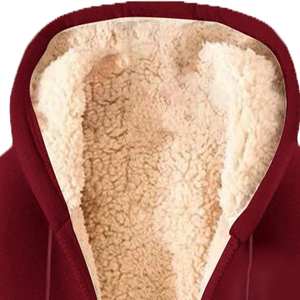 Vestido Sudadera de Forro Polar Personalizado para Mujer, 100% Algodón, Transpirable, Resistente al Viento, Ecológico, Diseño Bordado en Relieve en la Parte Delantera - Product Image 2