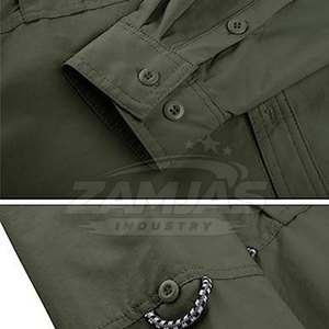 เสื้อคาร์โก้ดีไซน์พรีเมียมสั่งทำพิเศษสำหรับผู้ชาย สวมใส่สบาย ขายดี ราคาถูก คุณภาพดี - Product Image 6