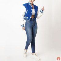 Chaqueta Varsity Vintage para Hombre, Tejida en Lana y Cachemira, Teñida en Color Liso, Transpirable, Ecológica, Resistente al Viento y Sostenible