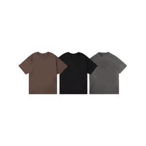 เสื้อยืดแขนสั้นแนวสตรีทแวร์ผ้าฝ้ายคุณภาพสูงเหมาะสำหรับชุดฤดูร้อนสไตล์ฮิปฮอป2025แฟชั่นแนวสตรีทลำลอง - Product Image 3