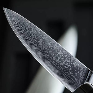 Juego de cuchillos de Chef de acero damasco de 8 pulgadas al por mayor cuchillo de cocina con mango inoxidable para picar cuchillo Damasco con mango - Product Image 5