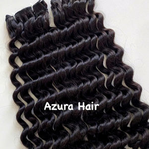 Haute qualité pas cher vietnamien Remy cheveux trame Extensions lâche profonde Super vague Style naturel trame de cheveux humains - Product Image 6