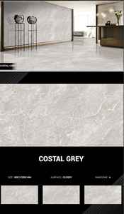 กระเบื้องปูพื้นพอร์ซเลนเนื้อแข็งขนาด600x1200มม. พร้อมกระเบื้องเคลือบเงามันวาวสำหรับห้องนอนห้องนั่งเล่น - Product Image 6