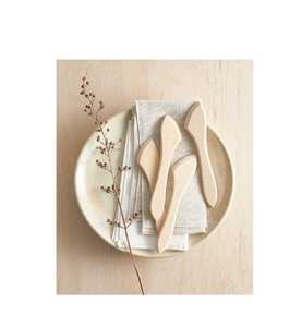 Couteau à gâteau en bois et beurre 100% Couleur bois naturel produit fait main produit le plus vendu artisanat naturel - Product Image 3