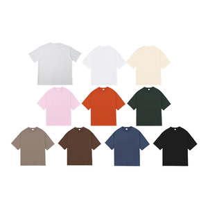 เสื้อยืดผู้ชายโอเวอร์ไซส์ผ้าคอตตอน100% น้ำหนัก240กรัมออกแบบได้ตามต้องการลาย3D แนวสตรีทเฮฟวี่เวทสีขาว - Product Image 5