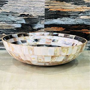 ชามเขาควายสำหรับตกแต่งหรูหรา13ชิ้นทำด้วยมือจากเขาควายแท้ธรรมชาติผลิตภัณฑ์ที่ยั่งยืน - Product Image 1