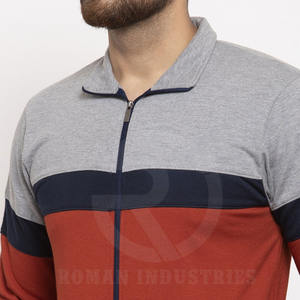 Survêtements de course pour hommes personnalisés en gros Ensemble deux pièces confortable et léger 100% coton pour l'exercice et l'entraînement - Product Image 4