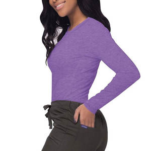 Vente en gros Chemise de travail de qualité supérieure de couleur unie pour femmes Chemises de travail en coton léger et respirant - Product Image 6