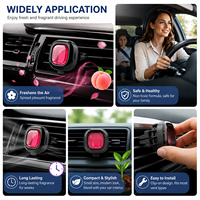 Diffuseur de parfum solide pour voiture, de haute qualité, à clipser sur la grille d'aération, pour parfumer l'habitacle.