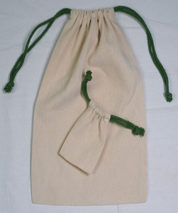 Bolsa de Lona de Algodón con Cordón y Logotipo Personalizado, Ecológica, para Promociones, Venta al Por Mayor, Marca MGI - Product Image 4