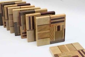 Posavasos de madera y resina epoxi hechos a mano de diseño antiguo de fabricante al por mayor para escritorio y mesa Mantel Individual de corcho - Product Image 6