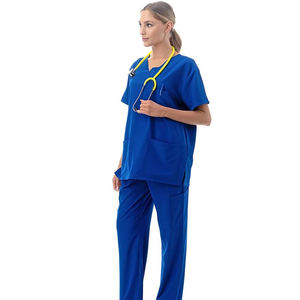 Conjunto de uniforme de hospital Premium de alta calidad, camisa de lona elástica de uso regular y Jogger, producto muy demandado - Product Image 5