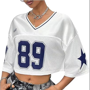 Camisa corta de alta demanda para mujer, camisa ajustada de algodón de verano a la moda, perfecta para ropa de calle, boutiques y marcas - Product Image 2