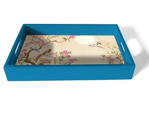 Bandeja cuadrada impresa y de madera de buena calidad 100% para servir comida a un precio asequible, diseño hecho a mano de la mejor calidad - Product Image 1