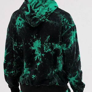 Sweats à capuche pour hommes teintés avec logo personnalisé sweat à capuche surdimensionné imprimé en 3D par sublimation à prix de gros en haute qualité à vendre - Product Image 5