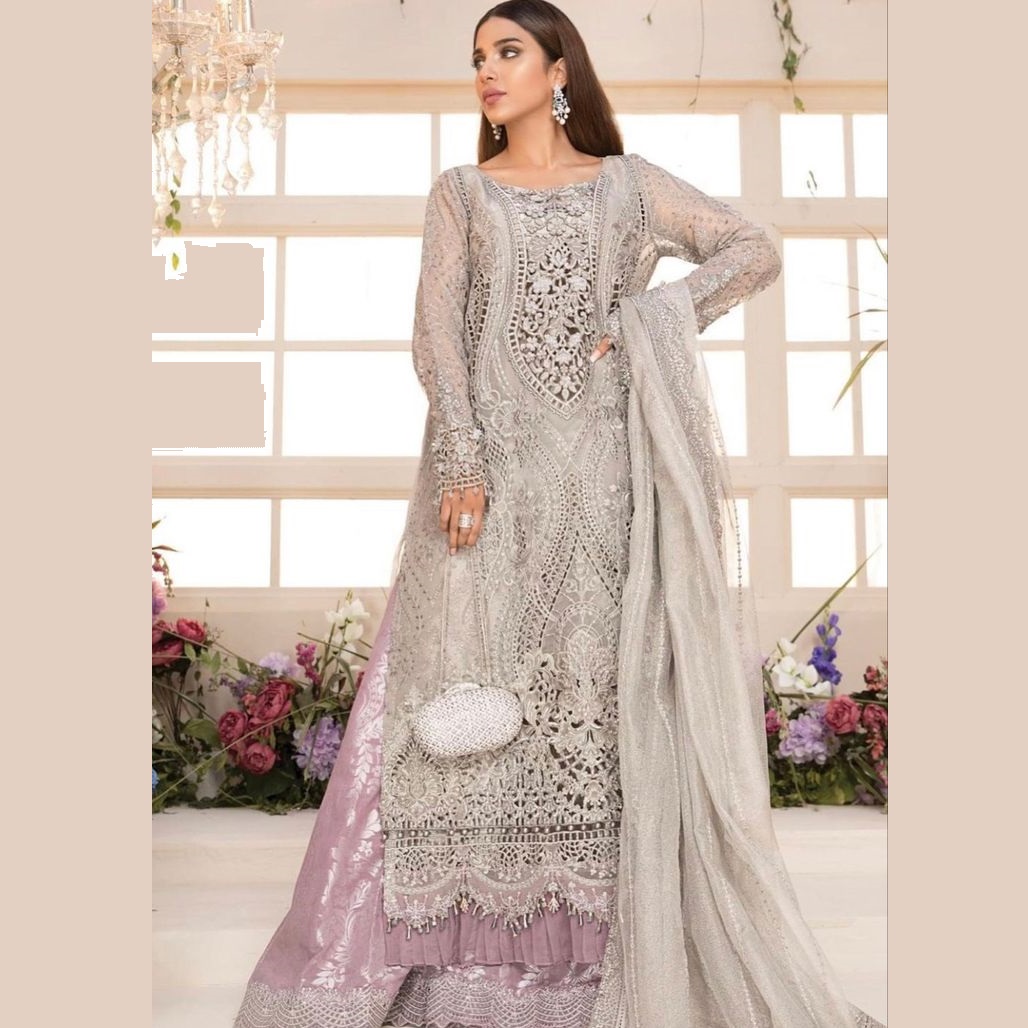 pastel color pakistani dresses Pastel Color Pakistani Dress