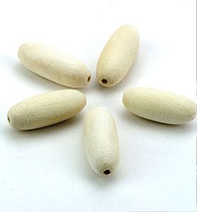 <b>Wooden</b> Beads Round <b>Heart</b> Pattern Easter Home Decor Hand <b>Crafted</b> Modern Design Multi-piece Package - Product Image 2