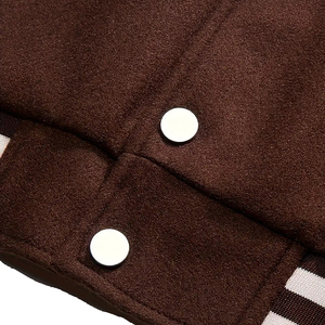 New Arrival 2025 Men Embroidery <b>Patch</b> Warm College <b>Jacket</b> Bomber Letterman Varsity <b>Jacket</b> for Men - Product Image 4