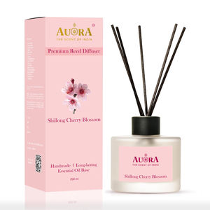 200 ml Luxury Natural Handmade Glass Reed Diffuser Sets Rattan Sticks <b>Long</b> Lasting Essential Oils 100+ Indian Scents Home Decor - Product Image 1