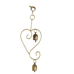 Juego de 3 campanas colgantes de pared y campanas colgantes de carillón de viento, accesorio de decoración del hogar, diseño de cometa para decoración de fiestas de boda - Product Image 4