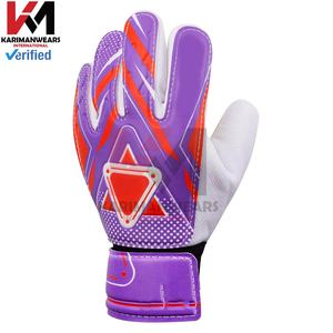 Gants de gardien de but de football professionnels, paume en latex durable, sangle de poignet réglable, gants de gardien de but pour match et entraînement - Product Image 2