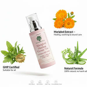 Marigold 75ml Soin Corporel Peaux Sensibles Formule Naturelle Hypoallergénique OEM Marque Privée Italie RedMoringa - Product Image 3
