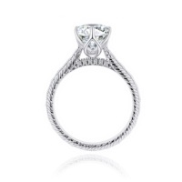 Bague de Fiançailles Art Déco Vintage en Moissanite Gravée Hexagonale, Base en Or 18K / Argent S925, Bijoux Fins en Gros
