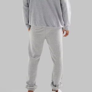 Pantalon de survêtement à panneaux multicouches avec imprimé graphique inspiré du streetwear Pantalon pour homme en coton doux, respirant et confortable - Product Image 5